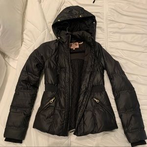 Juicy Couture Short Black Puffer Jacket